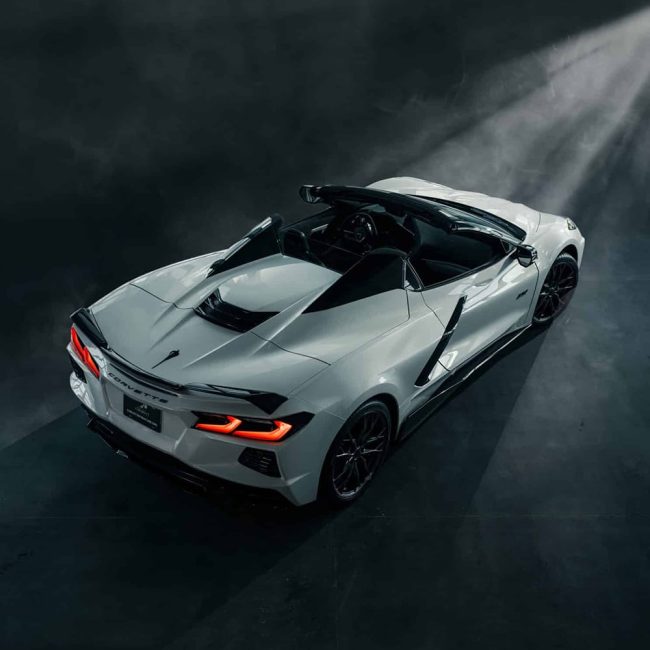 Wilmington Web Design Portfolio Example - Corvette For A Cure